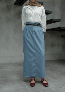 OFEYA - Dara Long Skirt - Rok Panjang Wanita - Korean Maxi Skirt