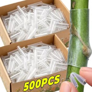 500Pcs Fruit Tree Specialised Grafting Sleeves High Survival Rate Rapid Wound Healing For Flowers Grapevines Seedling Grafting