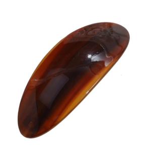 Acetate Spring Hair Clip Oval Design Strong Grip Hair Holder Styling Accessories For Women Updos Daily Hair Decoration