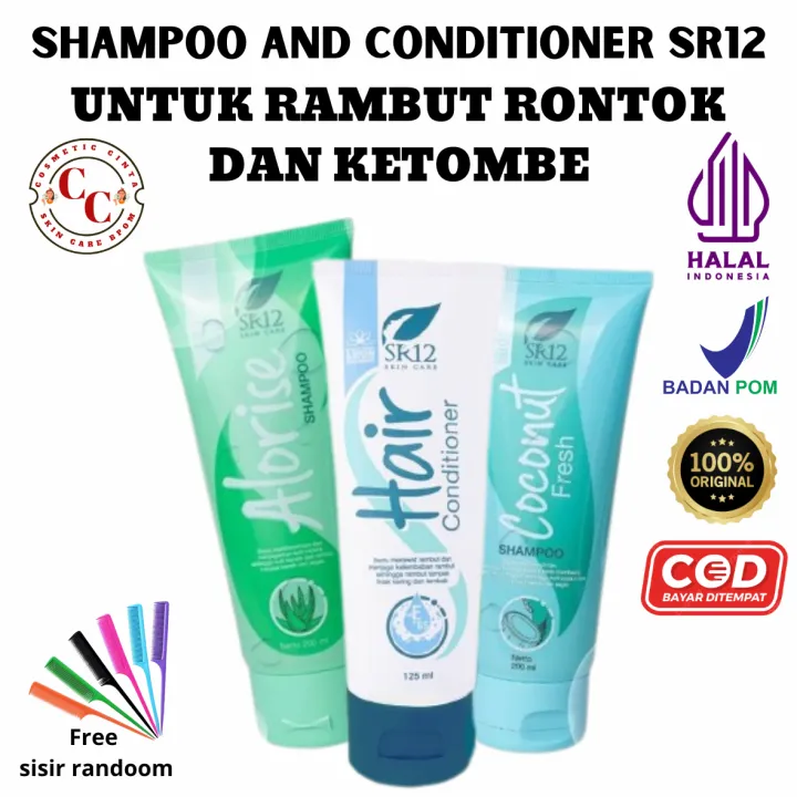 Shampoo and Conditioner Anti Ketombe Penumbuh Rambut Cepat Anti Rontok ...