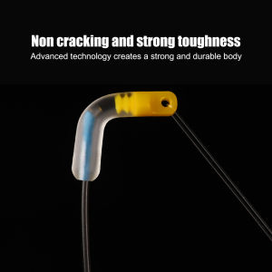 20x Fishing Float Rest Swivels Silicone Bobber Holder Stopper Fishing Gear Block