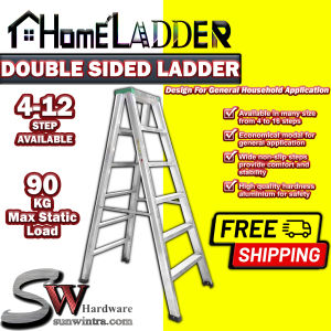 HOME LADDER DOUBLE SIDED LADDER ( FREE SHIPPING!!! ) 4 Step 5 Step 6 Step 7 Step 8 Step 9 Step 10 Step 12 Step
