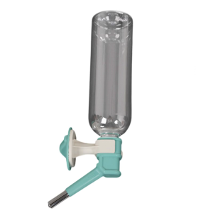 Long Spout Pet Water Dispenser Leakproof 360 Rotation Hanging Water Bottle for Small Dog Cats Home Watering Supply