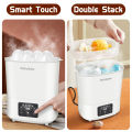 Mafababe 5 in 1 Sterilizer for Baby Feeding Bottle with Dryer Portable Bottle Sterilizer for Baby Heater Sterilizer Automatic Temperature Steamer Sterilizer. 
