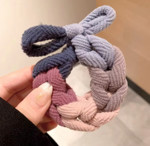 ponytail girls bow crochet braid knotted spiraled towel elastic ring rope hair rubber bands hair ties