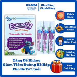 Eunanokid Tăng Đề Kháng Giúp Bé Khỏe Mạnh Giảm Viêm Đường Hô Hấp Trên Cho Bé Từ 6 Tháng