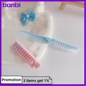banbi Creative Portable Compact Travel Folding Comb Portable Folding Comb Hair Massage Comb Anti Static Hairdressing Tools