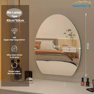 [SG Stock]Desktop Wall Hanging Vanity Mirror Anti-fog Mirror Smart led Makeup Mirror Desktop Wall hanging Vanity Mirror Bathroom Mirror