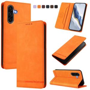 Luxury Casing For Samsung Galaxy S25 FE 5G A26 A17 A16 A56 A36 A55 A35 A06 A07 A15 A14 A54 A34 A25 5G M35 M56 M36 5G Matte Book Wallet Leather Card Flip Skin Stand Cover Case