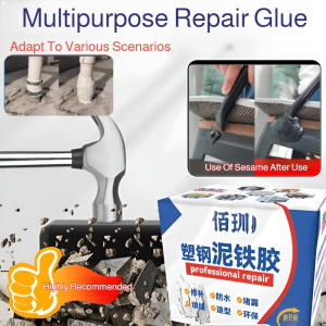 Multi-functional plastic steel clay iron repair adhesive  High Strength Welding Glue   Waterproof Leak Crack Repair
