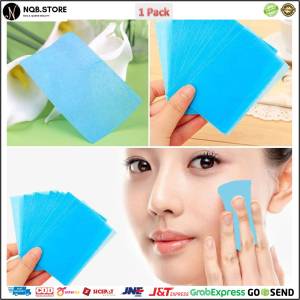 Kertas Pembersih Minyak Wajah Berlebih - Pack Isi 50 Lembar - Facial Oil Control Blotting Paper Travel 50 Sheet Tissue Linen Penyerap Minyak Muka