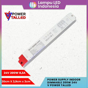 POWER SUPPLY INDOOR DIMMABLE 200W 24V V POWER TALLED