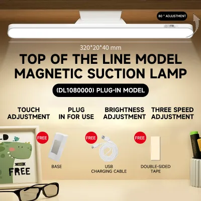Lampu LED Meja & Lemari Rechargeable dengan Sensor Gerak dan Remote Control