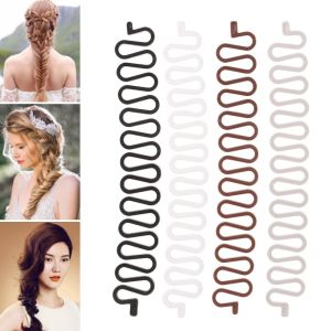 YUNAFIN HomeandLiving Women DIY Weave Braid Accessories Magic Hair Braiding Twist Hair Styling Tool