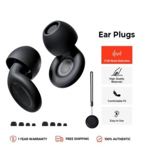 Advanced Noise Reducing Earplugs (8-Size Kit) - Ultra-Soft Silicone Sleep Protection Reusable Hearing Comfort for Sensitivity Studying & Travel