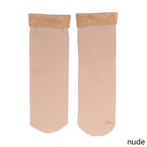 1 Pair Women Winter Warmer Thicken Thermal Wool Cashmere Snow Socks Seamless Floor Sleeping Socks