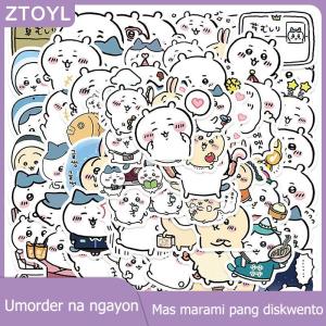 ZTOYL GUCHEN 60Sheets Cartoon Cute Chiikawa Stickers Lovely Anime Pet Profile Picture Stickers Waterproof DIY Phone Case Water Cup Stickers