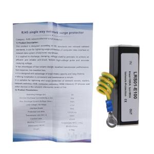 RJ45 Surge Protector for Protection for Lightning Arrester For 10/100M Ethernet