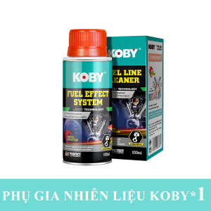 KOBY Phụ Gia Xăng Cao Cấp - Tăng Công Suất Động Cơ Giảm Tiêu Hao Nhiên Liệu 15% Làm Sạch Buồng Đốt & Chống Ồn Hiệu Quả | An Toàn Cho Xe Máy & Ô Tô