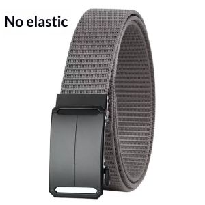 GUERBEIS Người Đàn Ông Của Ngoài Trời Chiến Thuật Đàn Hồi Nylon Vành Đai Với khóa tự động Có Thể Điều Chỉnh Thắt lưng co giãn Cho Giản Dị Và trang phục công sở