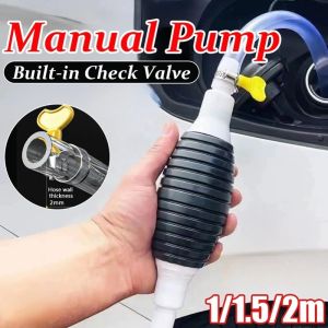 1.5/2/3M Car Manual Liquid Pump Tank Sucker Oil Transfer Petrol Diesel Liquid Pump Syphon Saver