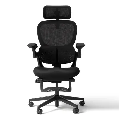 Hinomi Q2 Ergonomic Chair with Memory Foam Free Footrest Office Chair with Adjustable Lumbar Support HeadrestArmrest