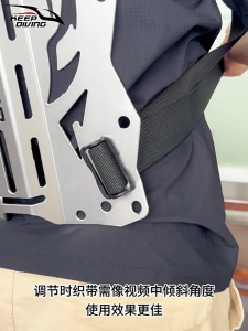 2 cái nút chặn trượt Thắt lưng vải lặn Scuba Dụng Cụ Giữ Đai lưng tập tạ phổ quát khóa trượt chống mất