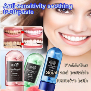 🔥Buy 1 Get 1 Free🔥Probiotic Hard Toothpaste Portable Probiotic Hard Toothpaste Fresh Breath Effective Chewable Toothpaste