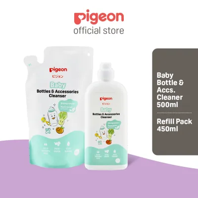 Pigeon Baby Bottle and Accessories Cleanser & Refill Set