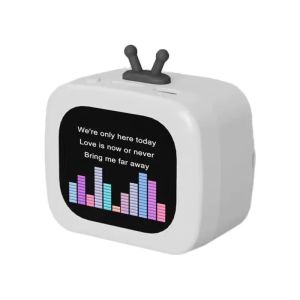Portable Multifunctional Bluetooth Speaker Music Photo Album Alarm Clock Call Timer/calculator Weather Calendar Boombox