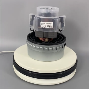 มอเตอร์อะไหล่เครื่องดูดฝุ่นกรอบโลหะทนทานต่อการกัดกร่อนอุปกรณ์ทำความสะอาดบ้านทดแทนความจุสูง