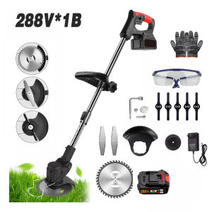 Mesin Potong Rumput Baterai 1090V/588V/288V  Mesin Pemotong Rumput Tanpa Kabel Cordless Lawn Mower Grass Trimmer Taman Alat Potong Rumput Listrik