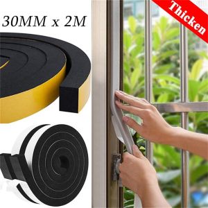 2M Thicken Self Adhesive Foam Tape Anti-Collision Window Noise Insulation Door Sealing Strip EVA Single Side Tape