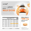 Dr.PONG Triple C 1000 Vitamin C 1000mg วิตามินซี 3 ชนิด ดูดซึมได้ดีกว่า  บำรุงสุขภาพโดยรวม ไม่ระคายเคืองกระเพาะอาหาร. 