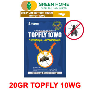 Thuốc Diệt Ruồi Greenhome Topfly 10wg Gói 20gr Thu Hút Mạnh Diệt Ruồi Nhanh Hiệu Quả An Toàn Tiết Kiệm