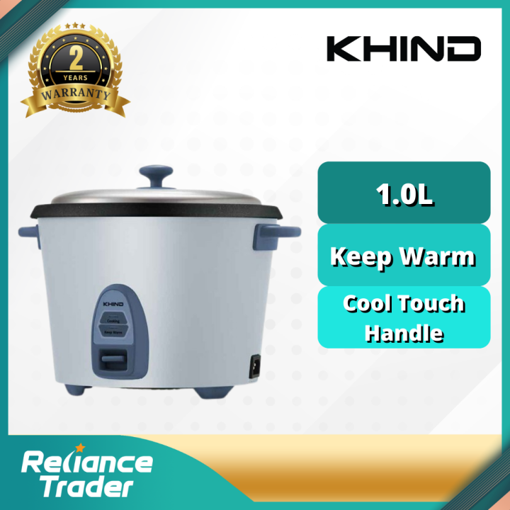 Khind Electric Rice Cooker ( Light Winter Grey )