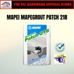 [ MAPEI ] MAPEGROUT PATCH 218 CEMENT SIMEN TAMBAH LUBANG 5KG [GREY]