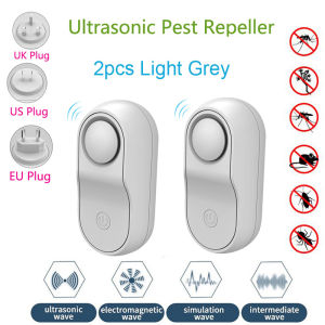 Ultrasonic Pest Repeller Electronic Control Defender Plug In Repellent Device For Home To Get Rid Of Mosquitos Insects Ants