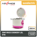 Advance G15 - Rice Cooker / Magic Jar / Magic Com / Penanak Nasi Kapasitas 1.5 Liter G 15 / G-15 - Random. 
