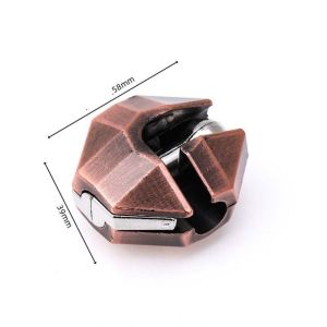 PHANT Unlock Toy Alloy Brain Teaser Puzzle Toys Brain Teaser Luban Lock Unlock Toy 3D Puzzle Brain Teaser Puzzles Metal Wire Puzzles Luban Lock Puzzle Toy Children and Adults