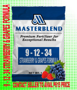 STRAWBERRY & GRAPES 9-12-34 FORMULA - PRIMIUM WATER SOLUBLEBLEND 1kg