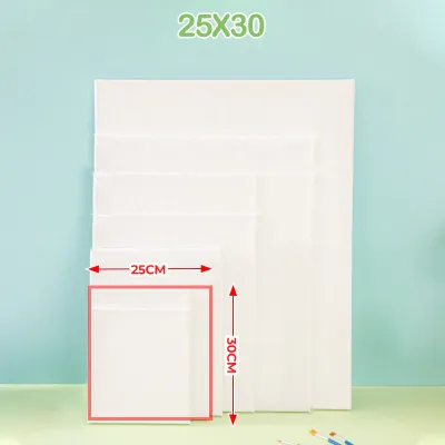 Stretched Canvas Board DIY Art Craft Oil Painting Drawing Supplies Panel Frame 油画板 Kanvas Lukisan