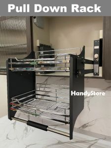 Kitchen Cabinet Pull Down Rack/ Basket/ Elevator Basket