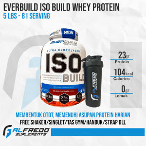 EVERBUILD NUTRITION ISO BUILD 4 LBS Whey Protein Isolate Ultra Hydrolized