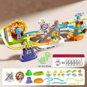 Đồ Chơi Thỏ Leo Thang cầu trượt sêu đáng yêu có nhạc và đèn.