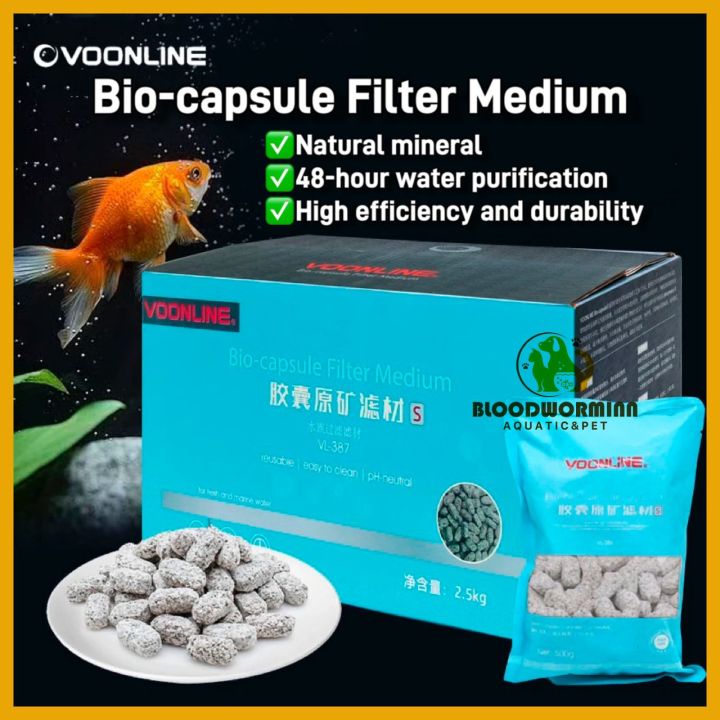 VOONLINE BIO-Capsule FILTER MEDIUM / bacteria house /filter media ...