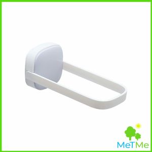 MetMe ที่แขวนไม้แขวนเสื้อ วัสดุทำจากพลาสติก ติดผนังโดยไม่ต้องเจาะผนัง จัดระเบียบไม้แขวนเสื้อ