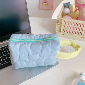 Cosmetic bag Soft Flannel Cartoon Pattern Fashion for Women COD