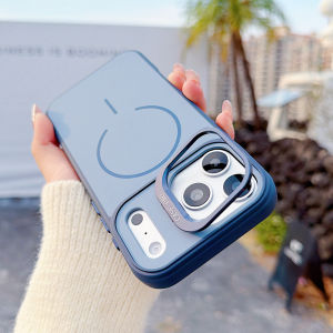 Phone Case For Apple iPhone Duo 18Duo 5G Fold Shell Matte Skin Feel Stand Magnetic Wireless Charging Shockproof Cover for iPhone Duo Fold