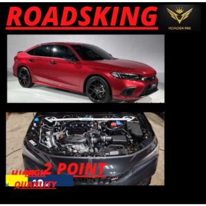 HONDA CIVIC FE 2022 FRONT STRUT BAR 2 POINT HIGH QUALITY AND ANTI ROLL BAR 16MM 19MM